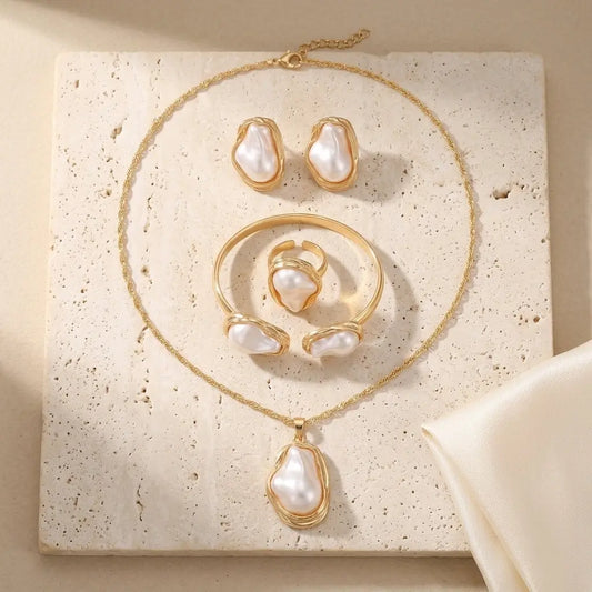 Parure Perla Dorée Kalya Paris