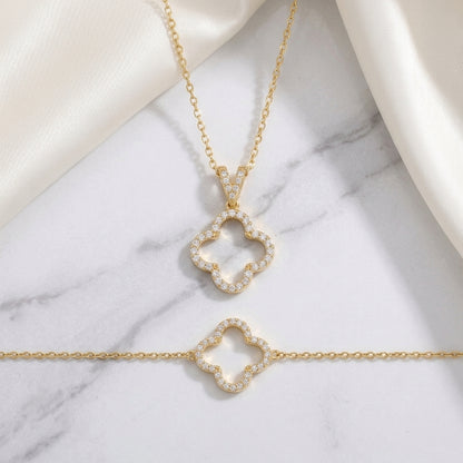 Parure Trèfle d'Or