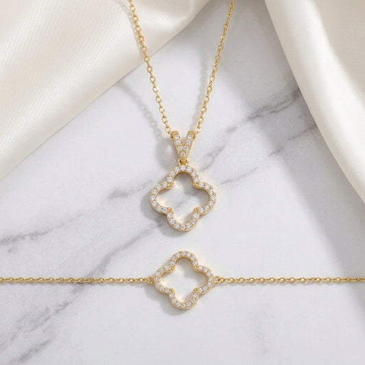 Parure Trèfle d'Or